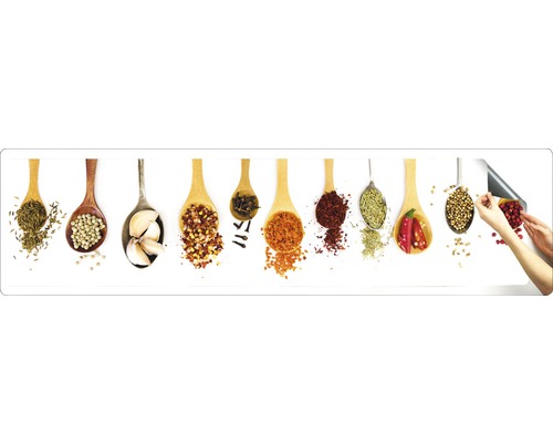 Imagine decorativă cu condimente în linguri