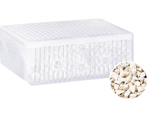 Dezumidificator cu granule în cutie de plastic