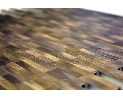 Placă mozaic cu aspect de lemn