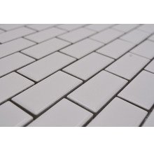 Mozaic piscină ceramic CBR 03WM alb 30x30 cm