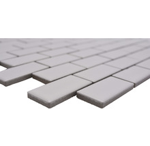 Mozaic piscină ceramic CBR 03WM alb 30x30 cm