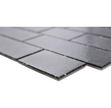 Mozaic sticlă LOFT 49LF negru 30x30 cm