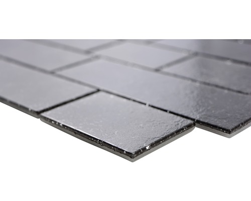 Plăci de mozaic din sticlă în format transversal