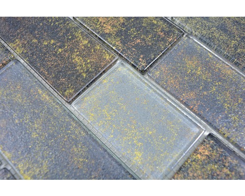 Placă de mozaic din sticlă în format peisaj