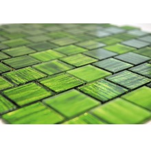Mozaic sticlă CM CF43 verde 28,6x31,8 cm