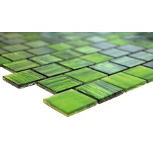 Mozaic sticlă CM CF43 verde 28,6x31,8 cm