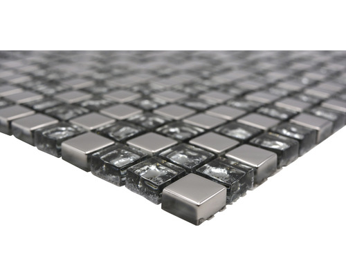 Mozaic din sticlă și metal