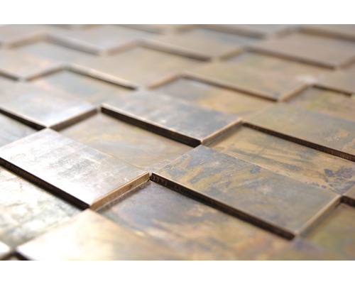 Prim-plan cu plăci de mozaic