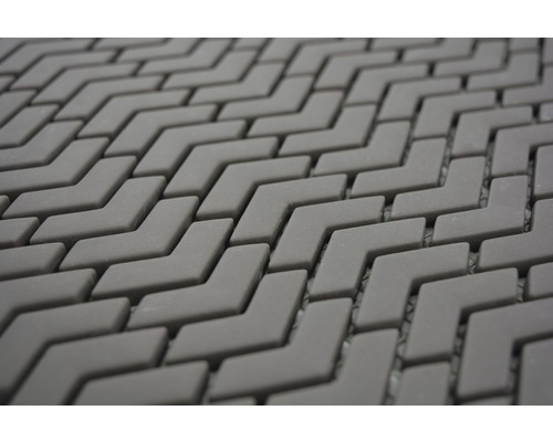 Prim-plan cu model de mozaic în formă de săgeată