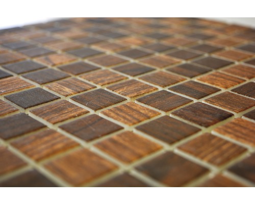 Placă mozaic cu aspect de lemn