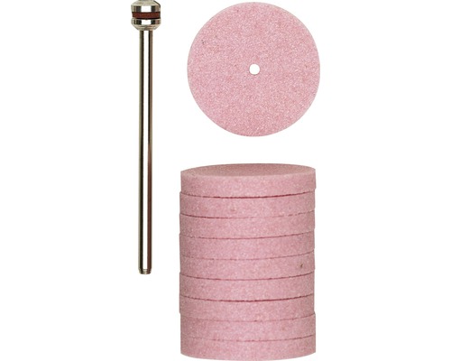 Set discuri de șlefuit cu mandrin pentru scule rotative