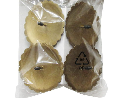 Patru glisiere pentru mobilă cu margine florală într-un pachet