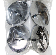 Set de patru glisiere metalice pentru mobilă cu fixare cu știft