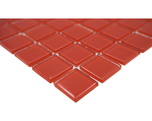 Plăci de mozaic din sticlă pătrate, lucioase, pentru interior