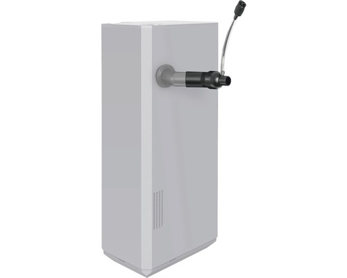 Aparat de ventilație cu racord lateral