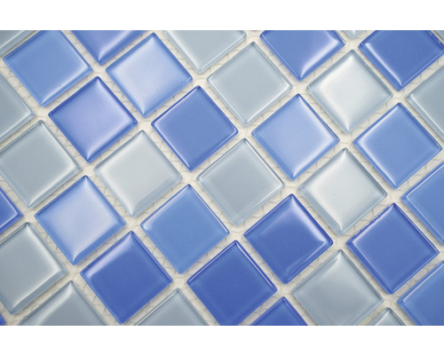 Plăci de mozaic din sticlă cu design pătrat