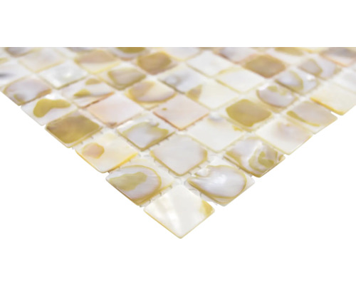 Mozaic din sidef, pătrat