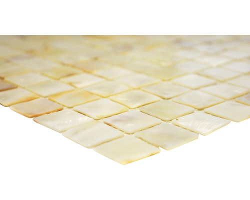 Placă de mozaic pătrată din sidef