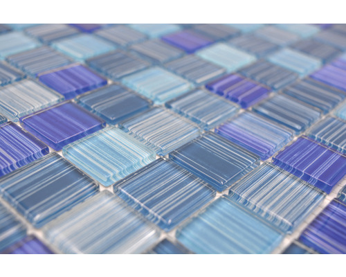 Plăci de mozaic din sticlă de formă pătrată