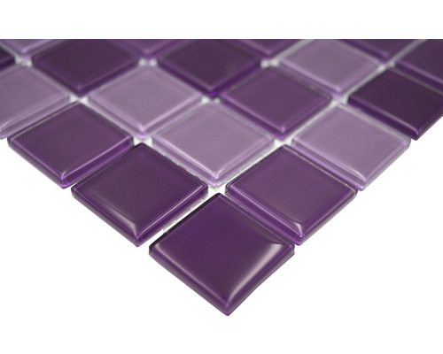 Placă de mozaic pătrată din sticlă