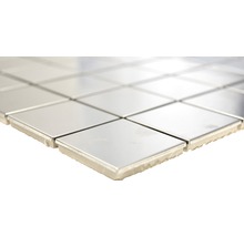 Plăci de mozaic metalice pătrate pentru designul pereților și podelelor