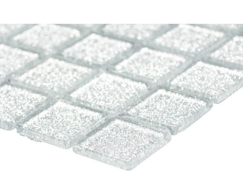 Plăci de mozaic pătrate din sticlă