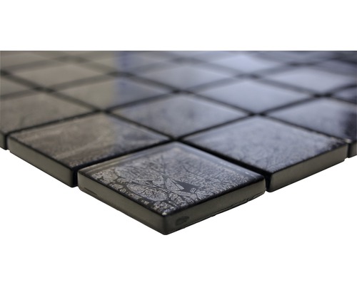 Prim-plan cu plăci de mozaic pătrate