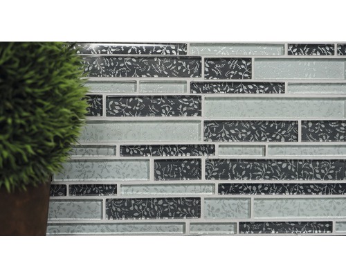 Placă de mozaic cu model floral