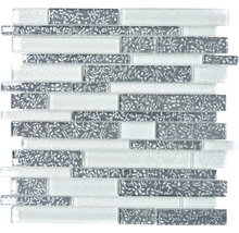 Mozaic sticlă XCM 8CFL multicolor 30,5x30,5 cm