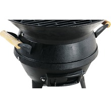 Grătar Grill Chef oval cu cărbune suprafață gătit 36x35 cm-thumb-5