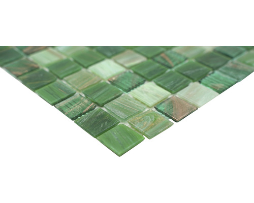 Plăci de mozaic pătrate din sticlă