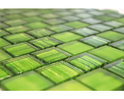 Plăci de mozaic pătrate din sticlă