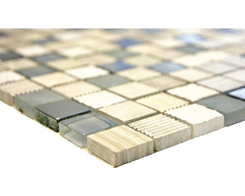 Placă de mozaic cu materiale diferite