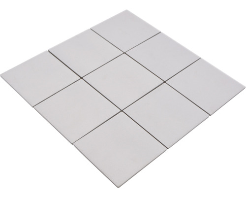 Plăci de mozaic ceramic aranjate pătrat