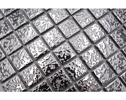 Prim-plan cu plăci de mozaic pătrate