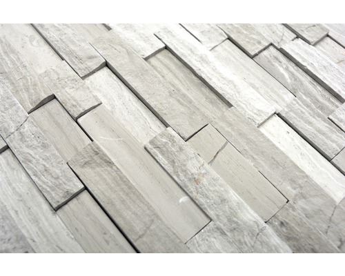 Placă de placare din piatră naturală cu aspect de fâșii