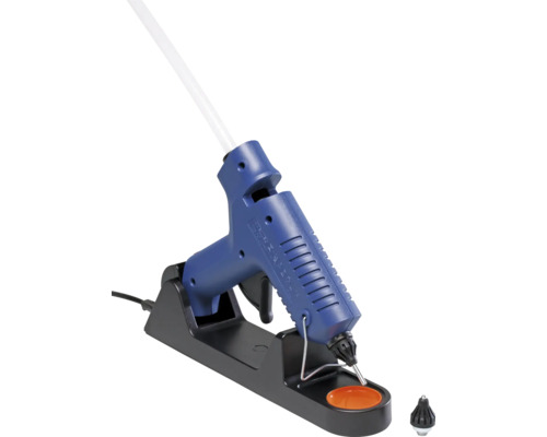 Pistol de lipit cu topire cu stație și baton de lipici