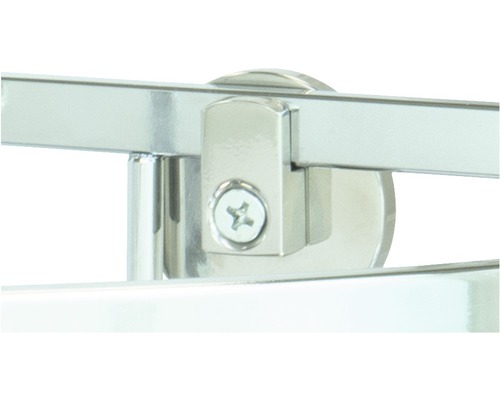 Imagine detaliată cu suport de prosop metalic cu șurub