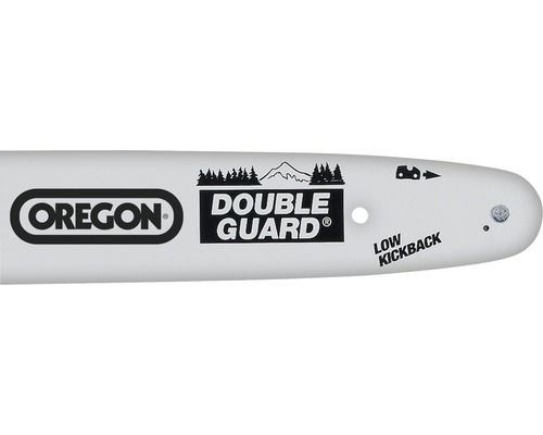 Șină de ghidaj Oregon Double Guard cu funcție Low Kickback