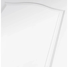 Foaie de ușă Pertura Pila 02 B albă 61,0x198,5 cm stânga-thumb-2