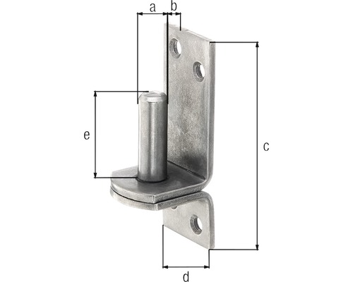 Balamaua metalică pentru uși cu dimensiuni