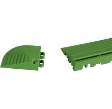 Element de colț pentru pavaj click 6,2x6,2 cm 4 bucăți, verde-thumb-2