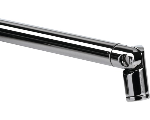 Bară de duș din metal cu cot