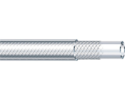 Furtun transparent cu armătură împletită