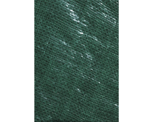 Prelată pentru acoperirea piscinei Extra 810 x 470 cm, bazin oval/octogonal Prim-plan cu prelată țesută verde