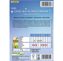 Semințe legume Novasem sfeclă roșie