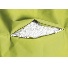 Fotoliu puf beanbag Brava XL verde 70x110 cm