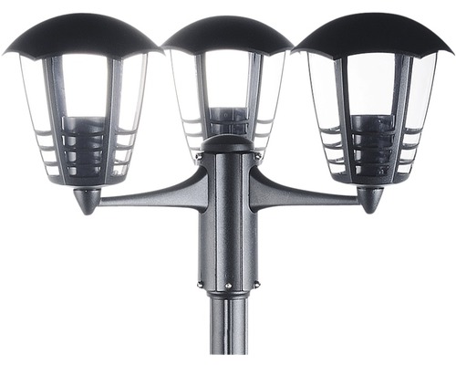 Lampă de grădină cu trei brațe pentru exterior