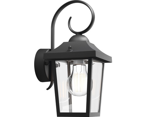 Aplică felinar în jos Buzzard E27 max. 1x60W, pentru exterior IP44, negru Aplică felinar în jos Buzzard E27 max. 1x60W, pentru exterior IP44, negru
