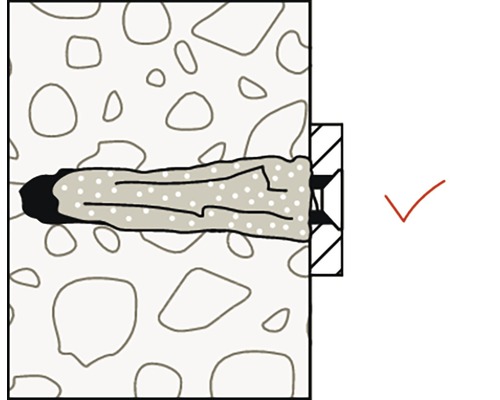 Ilustrație a unui rost etanș în beton
